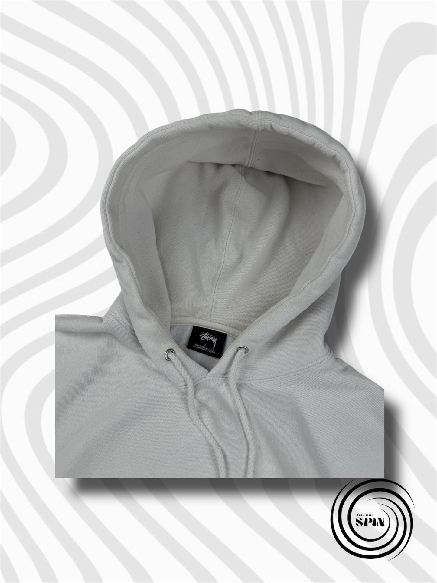 Stüssy Spellout Hoodie L